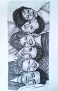muveszlabor-kiss-molnar-eva-grafitportre-jobaratok-sorozat-friends-serie
